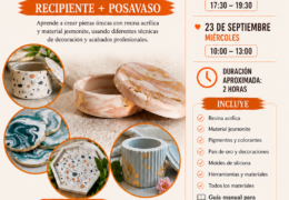 Acrylic Resin Workshop – Container & Coaster