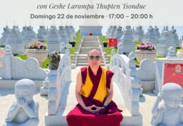 Event image for Monje Tibetano ofrece enseñanzas en Gran Canaria – Varias localidades comenzando en el Centro Milarepa, Gran Canaria