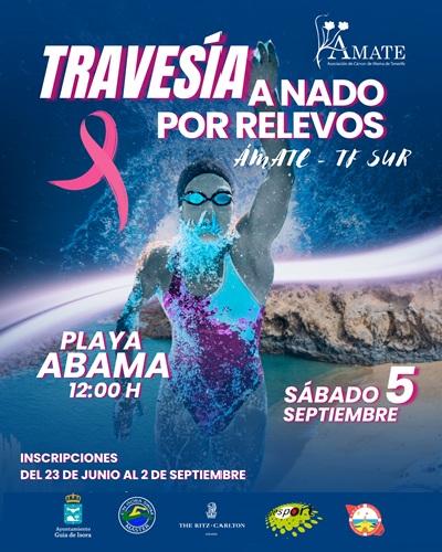 IV Travesía a Nado por Relevos Ámate TF Sur